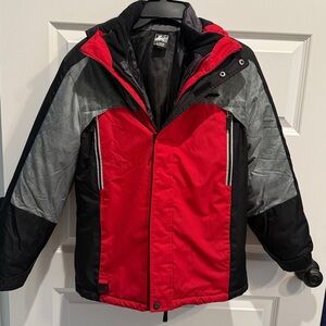 ZeroXposur Red and Black 3 in 1 Jacket